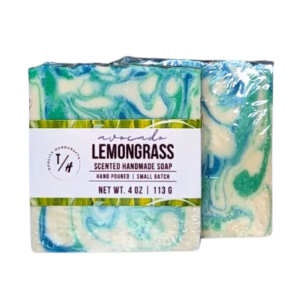 avocado lemongrass artisan bar soap