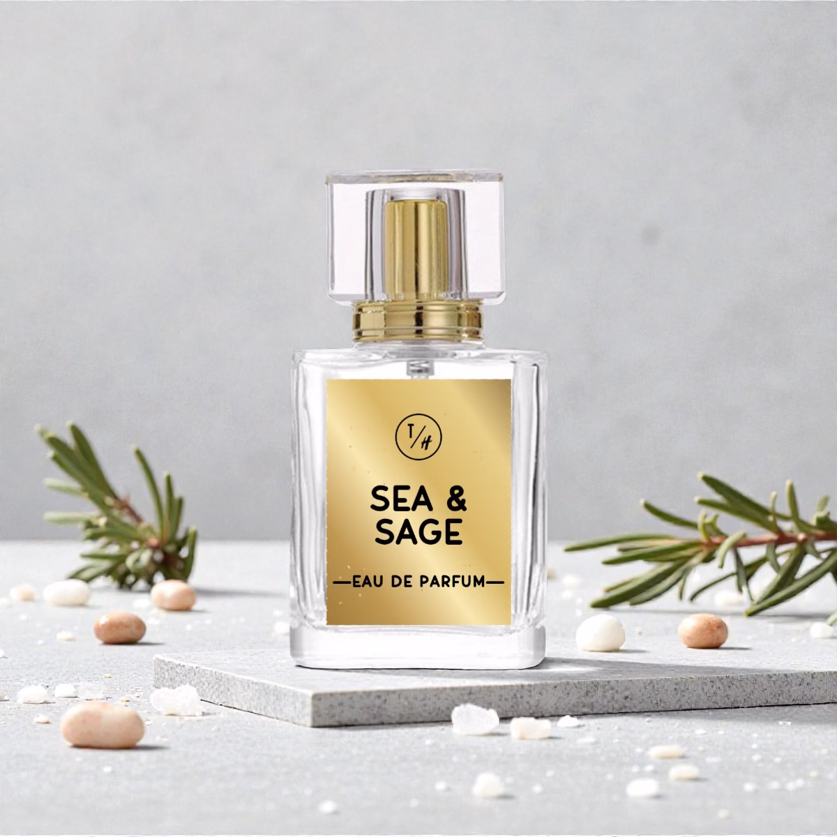 Sea & Sage Perfume - EDP - 50mL (Salt + Green) - Image 2
